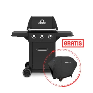 Grill Gazowy Broil King Royal 320 Shadow Satyna w okazyjnej cenie wyprzedaż letnia + pokrowiec gratis po rejestracji grilla Dynamic24 Bielsko-Biała