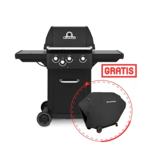 Grill Gazowy Broil King Royal 340 Shadow Satyna + pokrowiec gratis po rejestracji grilla Dynamic24 Bielsko-Biała