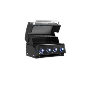 Gazowy grill do zabudowy Broil King Baron 420 Shadow BI Black Knight 2026 | 4 palniki główne, nowa farba | Lewa Otwarty | Dynamic24 Bielsko-Biała