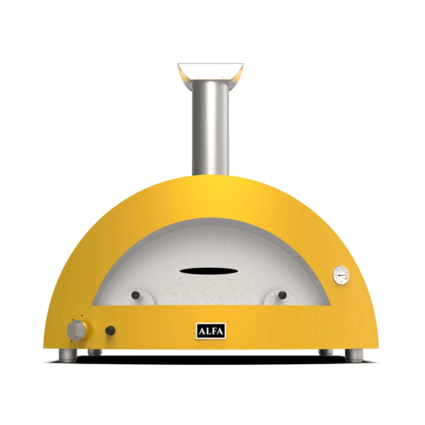 Największy model Alfa Forni, umożliwiający wypiekanie 5 pizz jednocześnie. Zasilanie gazowe oferuje intuicyjną obsługę, osiągając 500°C w 20-30 minut.