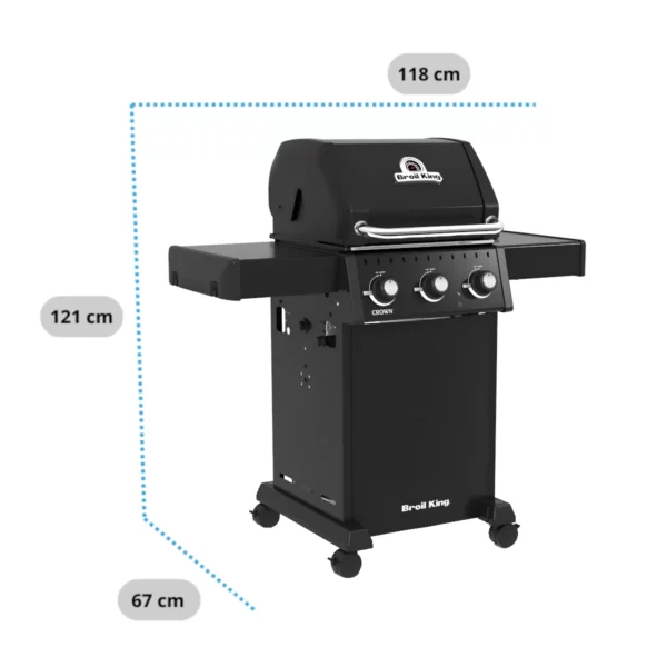 Grill Gazowy Broil King Crown 310 Shadow - obrazek 6