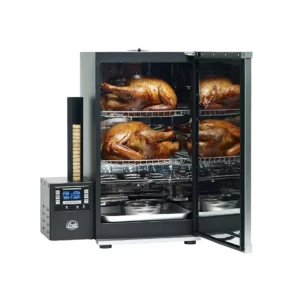 Elektryczna Wędzarnia Bradley Digital Smoker 4 Półki | 2 Grzałki, Automatyczna Kontrola Temperatury, Utrzymywanie optymalnej temperatury spalania, Wydajność | Przykład Wędzenia 2 | Dynamic24 Bielsko-Biała