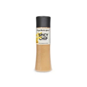 Spicy Chip podkręci smak frytek, ziemniaków i przekąsek. Sól morska, papryka, czosnek i chili tworzą idealną kompozycję dla fanów pikantnych doznań.