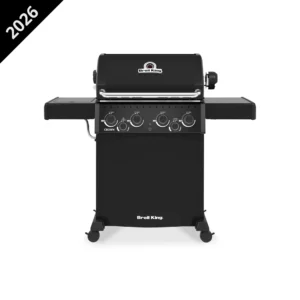Grill Gazowy Broil King Crown 480 Shadow Black Knight | Nowość 2026 | Nowe, trwalsze malowanie odporne na rysy i palcowanie | Dynamic24 Bielsko-Biała Autoryzowany Dystrybutor