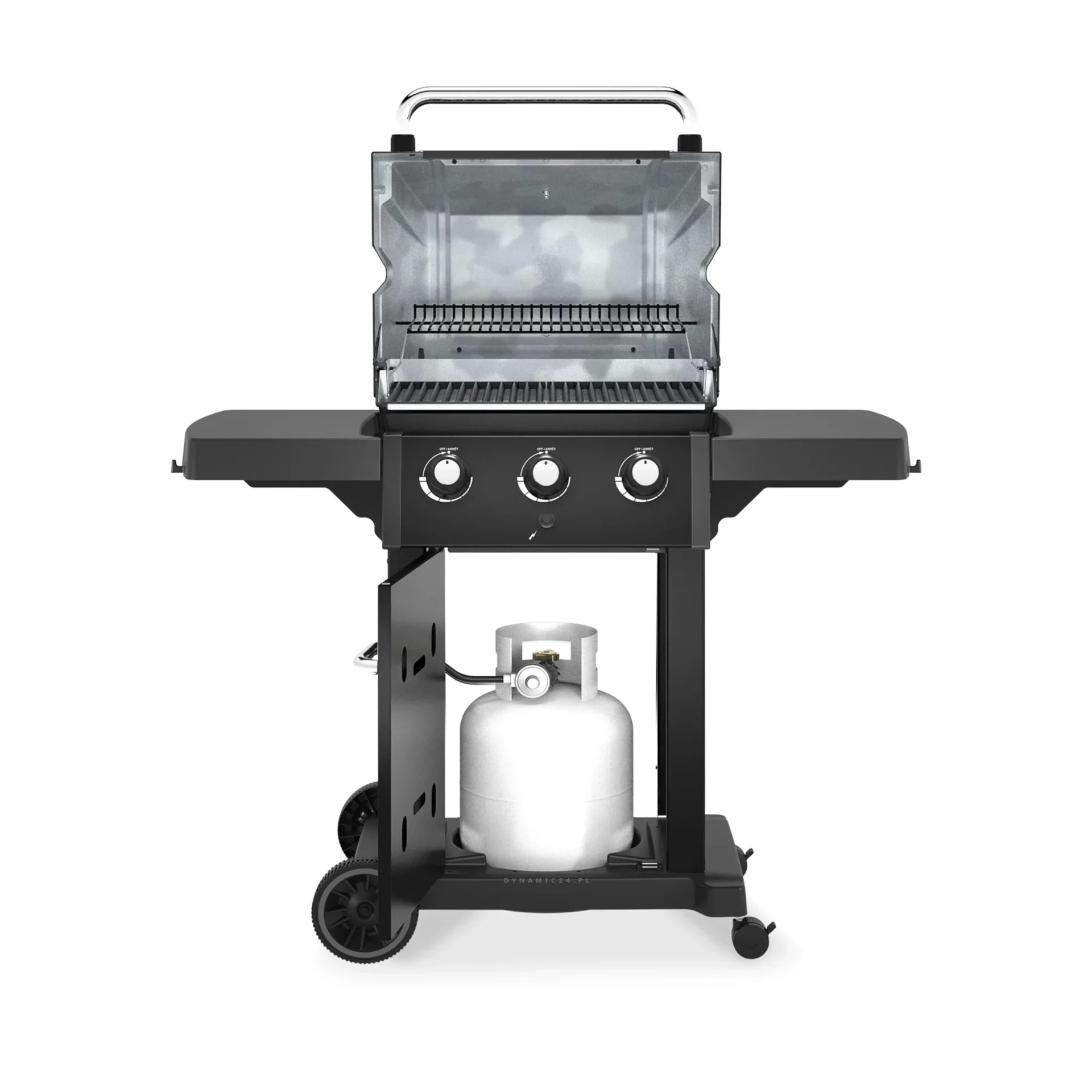 Grill Gazowy Broil King Royal 320 Shadow | Nowa Wytrzymała Farba Black Knight 2026 | 3-palniki | Otwarty | Dynamic24 Bielsko-Biała