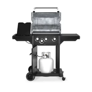 Grill Gazowy Broil King Royal 340 Shadow | Nowa Wytrzymała Farba Black Knight 2026 | 3-palniki | Szafka na Butlę Otwarta | Dynamic24 Bielsko-Biała