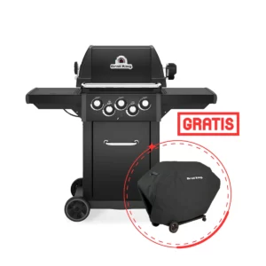 Grill Gazowy Broil King Royal 390 Shadow Black Knight Lifting 2026 + pokrowiec gratis po rejestracji grilla Dynamic24 Bielsko-Biała