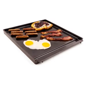 Duża Plancha Żeliwna Broil King do Grilli z Serii Crown i Baron | Dwustronna | Przykład Smażenia | Dynamic24 Bielsko-Biała