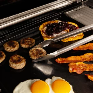 Duża Plancha Żeliwna Broil King do Grilli z Serii Regal i Imperial | Dwustronna | Smażenie na Stronie Płaskiej | Smash Burgery, Smażenie | Dynamic24 Bielsko-Biała