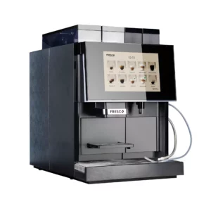 Ekspres do Kawy Fresco X460 do Biur Hoteli Stacji Paliw Firm | 2 Zbiorniki na Ziarno, Obsługa Produktów Instant Czekolada Mleko w Proszku | Bok | Dynamic24 Bielsko-Biała