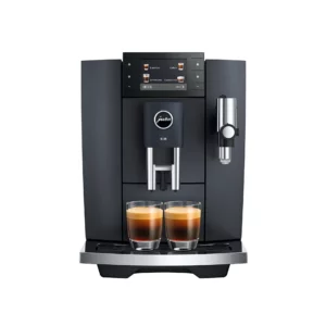 Ekspres do Kawy JURA E8 ED | Najnowsza Odsłona | 27 specjałów, Hot Brew, Light Brew, Sweet Foam, młynek P.A.G.2 i Coffee Timer | Cosmic Black | Dynamic24 Bielsko-Biała