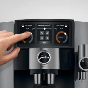 Ekspres do Kawy JURA J10 Twin (EA) Diamond Onyx | 2 Młynki, Cold Brew, Light Brew, Hot Brew, Sweet Foam, Wi-Fi | Panorama Coffee Panel | Dynamic24 Bielsko-Biała