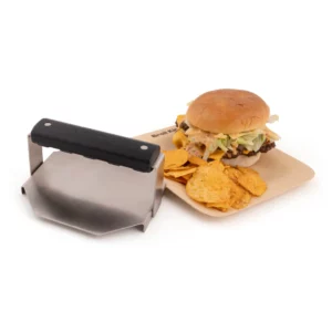 Praska do Smash Burgerów Broil King | Przykład Podania Gotowego Dania