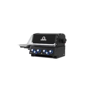 Gazowy grill do zabudowy Broil King Baron 490 IR Shadow BI Black Knight 2026 | 4 palniki główne, nowa farba, Palnik na Podczerwień IR, Zestaw Rożna Obrotowego | Prawa | Dynamic24 Bielsko-Biała