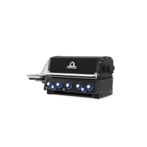 Gazowy grill do zabudowy Broil King Baron 590 IR Shadow BI Black Knight 2026 | 5 palników głównych, nowa farba, Palnik na Podczerwień IR, Zestaw Rożna Obrotowego | Prawa | Dynamic24 Bielsko-Biała