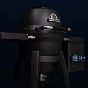 Moduł Pelletowy do Grilla Hybrydowego Broil King KEG Kamado | Zainstalowany w grillu lifestyle lewa | Dynamic24 Bielsko-Biała