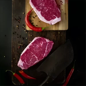 Stek z Rostbefu Striploin Black Angus USDA Choice 350 gram Tender Meat | Idealny na grilla | Głęboko mrożony | Dynamic24 Bielsko-Biała