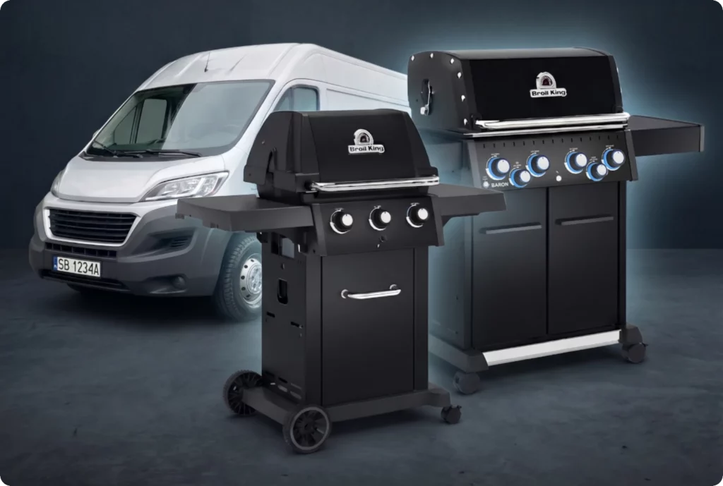 Usługa grill door to door dostawa grilla Broil King z montażem lokalnie i w całym kraju Dynamic24 Bielsko-Biała