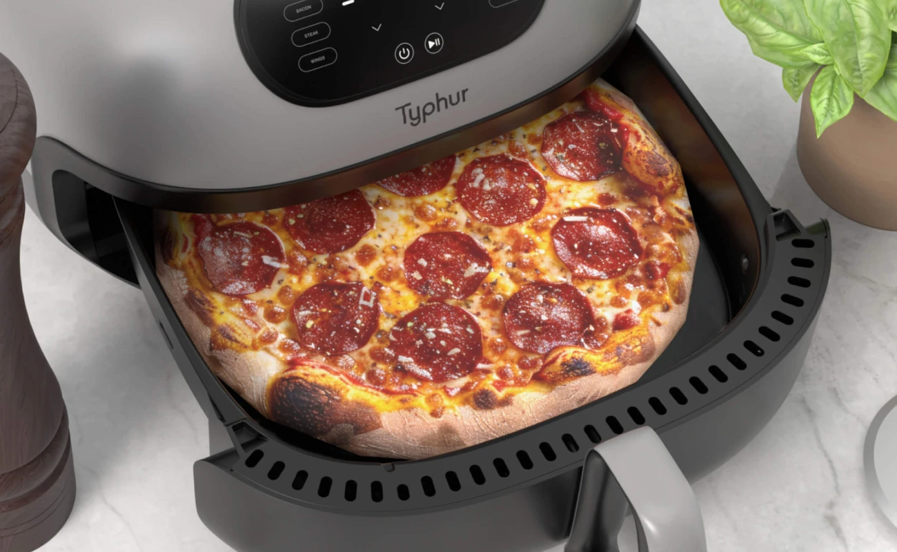 Pizza z frytkownicy beztłuszczowej
