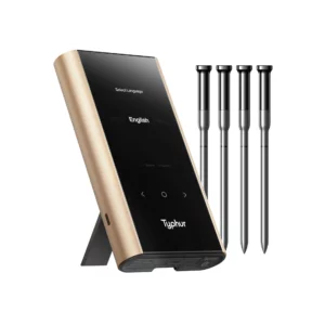 Bezprzewodowy inteligentny termometr Typhur Sync Gold Quad do grilla i mięs z WiFi i Bluetooth + 4 sondy Dynamic24 Bielsko-Biała