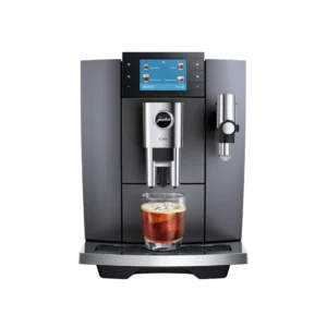 JURA E10 Onyx Grey EA Automatyczny Ekspres do Kawy z Funkcją Cold Brew Zdjęcie Główne od Przodu Dynamic24 Bielsko-Biała
