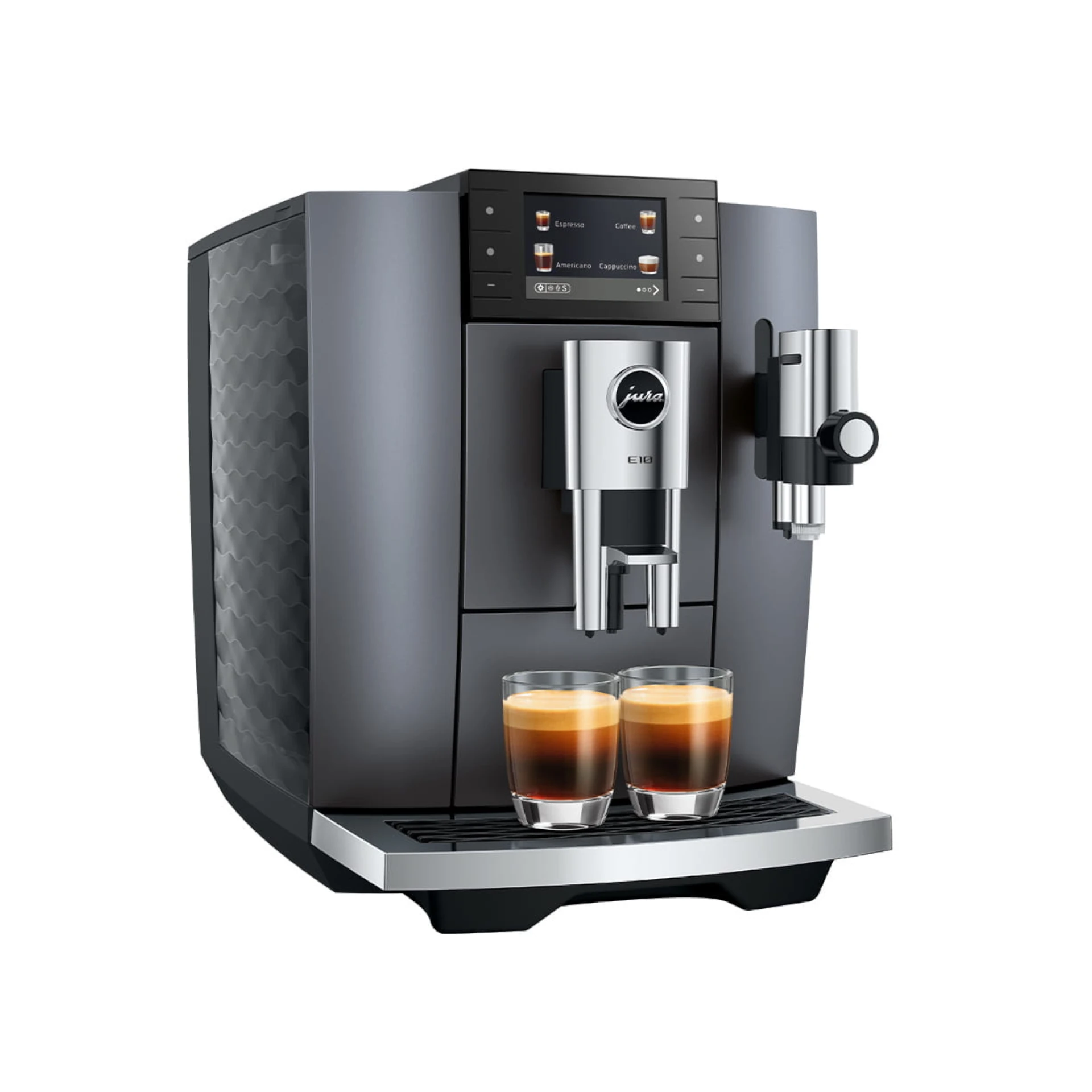 JURA E10 Onyx Grey EA Automatyczny Ekspres do Kawy z Funkcją Cold Brew Dynamic24 Bielsko-Biała