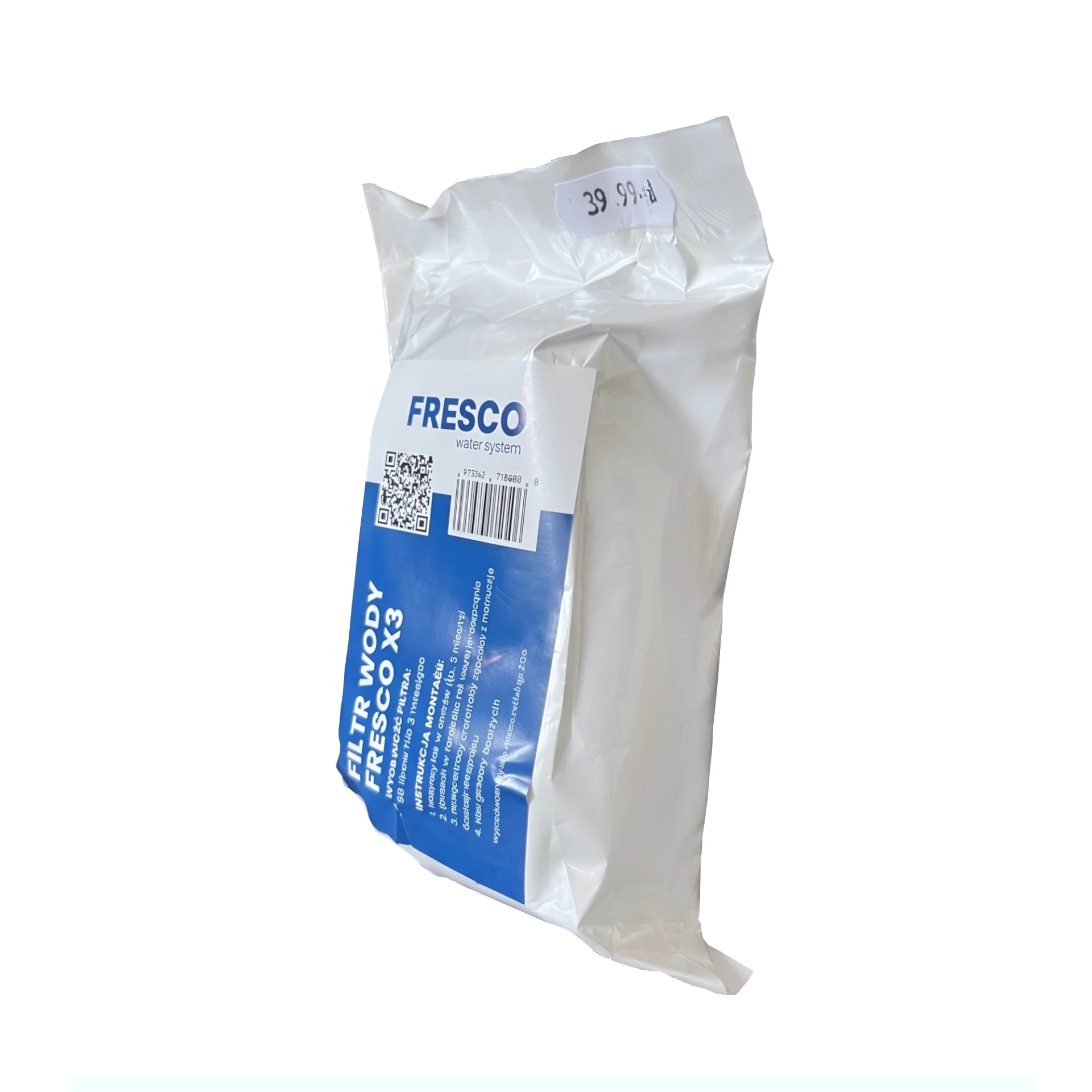 Filtr Wody FRESCO X3 do Ekspresów Profesjonalnych serii X40-x880 na 60 litrów wody lub 2 miesiące Dynamic24 Bielsko-Biała