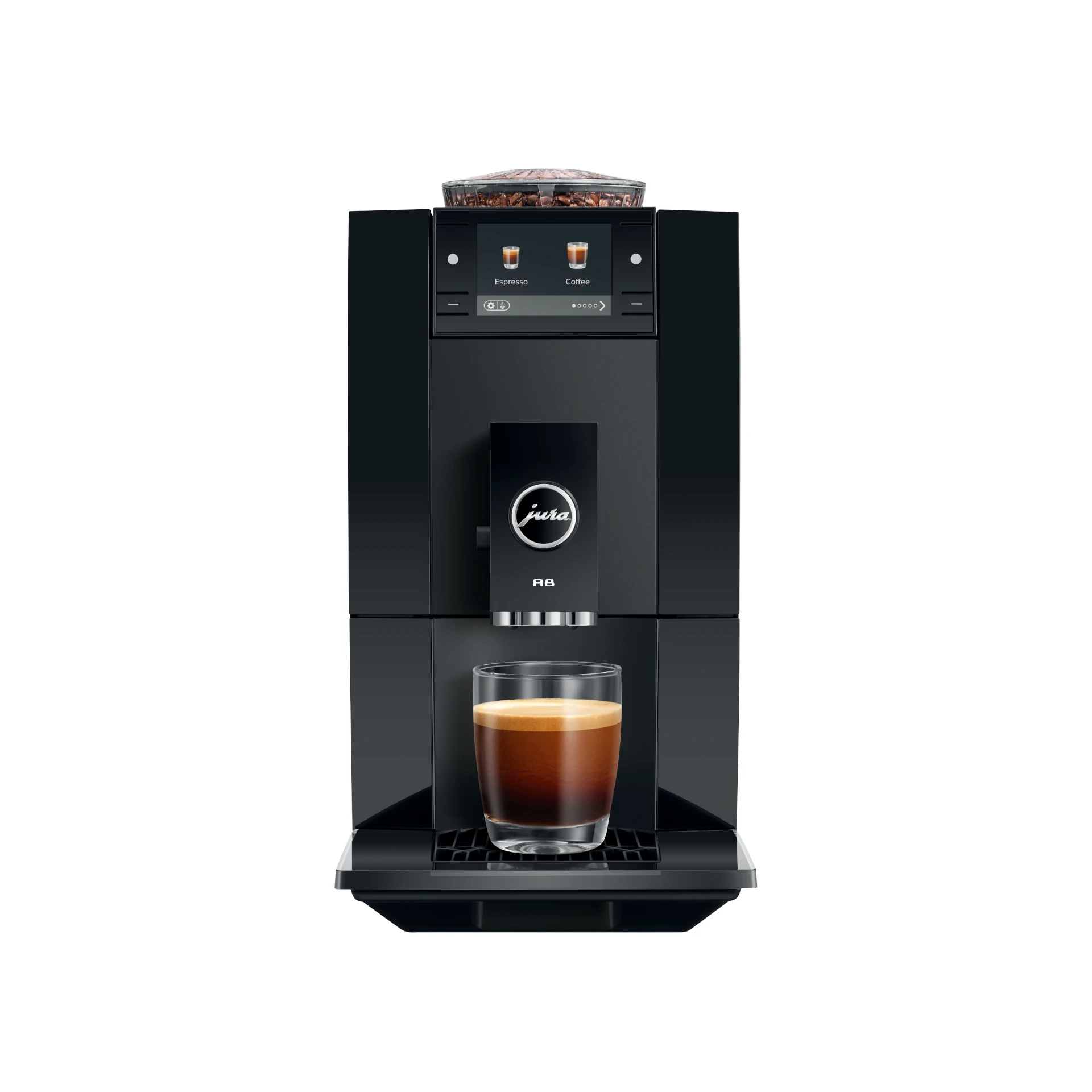 Automatyczny Ekspres do Kawy JURA A8 EA Piano Black Ultrawąski Dynamic24 Bielsko-Biała